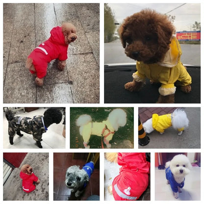 Durable Pup Rain Jacket