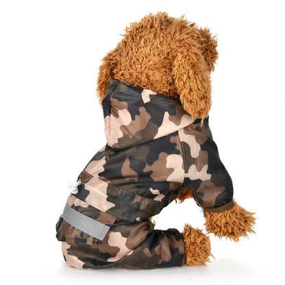 Durable Pup Rain Jacket