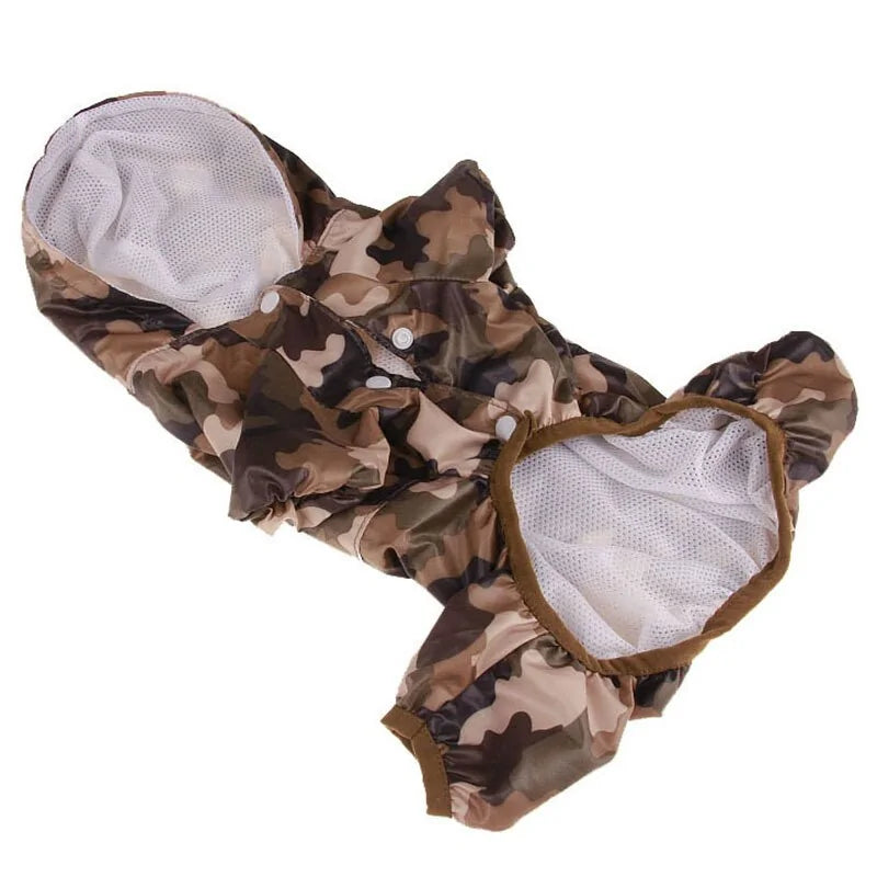 Durable Pup Rain Jacket