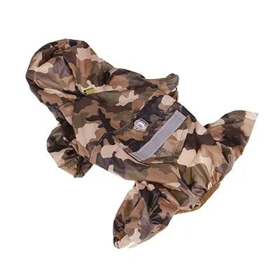 Durable Pup Rain Jacket